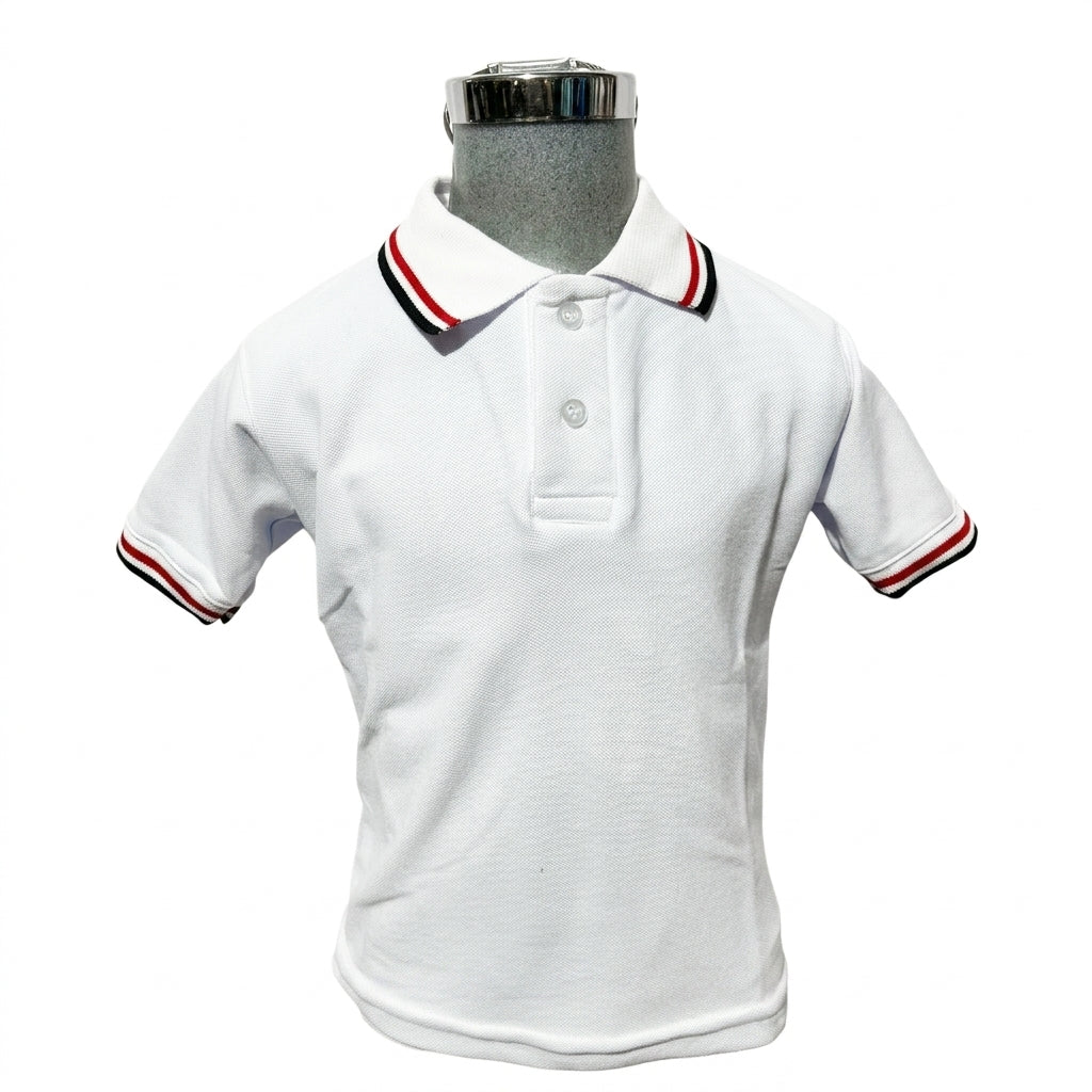 Playera Polo Bicolor Escolar